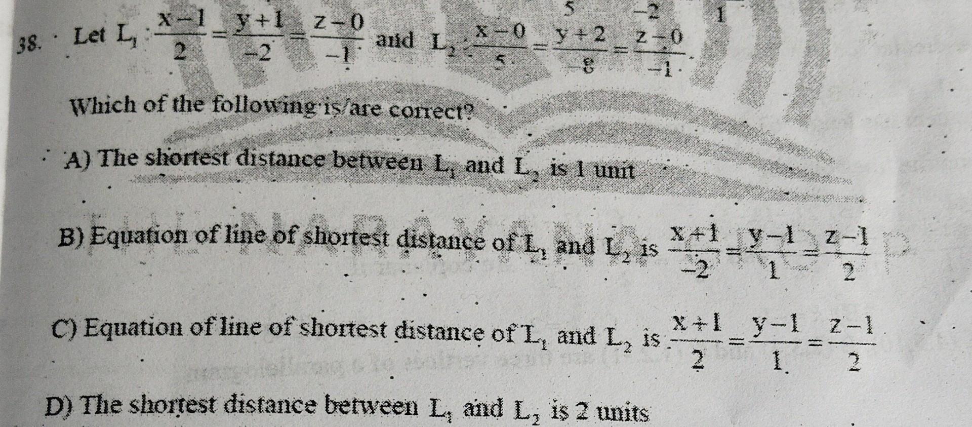 Solved 38 Let L1 2x 1 2y 1 1z 0 And L2 5x 0 8y 2 1 2 0 Chegg Solved 38 Let L1 2x 1 2y 1 1z 0 And L2 5x 0 8y 2 1 2 0 Chegg