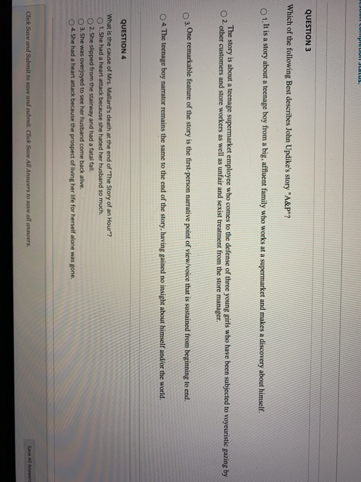 Solved QUESTION 1 Which of the following is true based on | Chegg.com