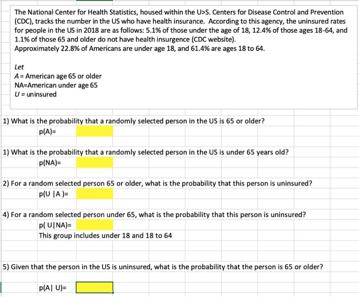 Solved The National Center For Health Statistics, Housed | Chegg.com