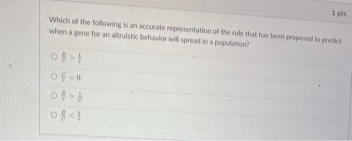 Solved Which of the following is an accurate representation | Chegg.com