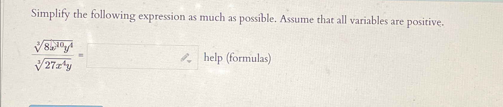 Solved Simplify the following expression as much as | Chegg.com