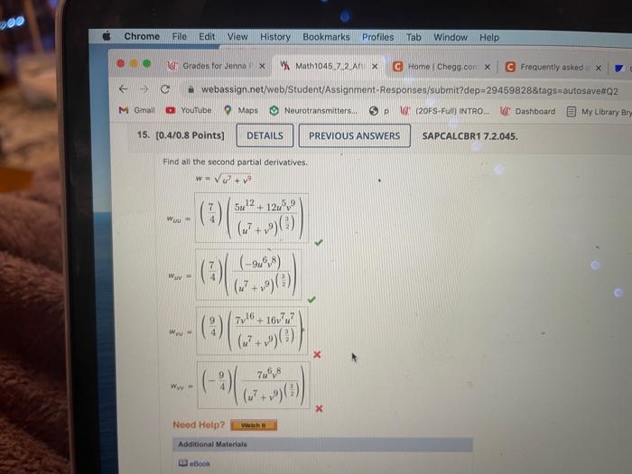 Solved Find All The Second Partial Derivatives. | Chegg.com