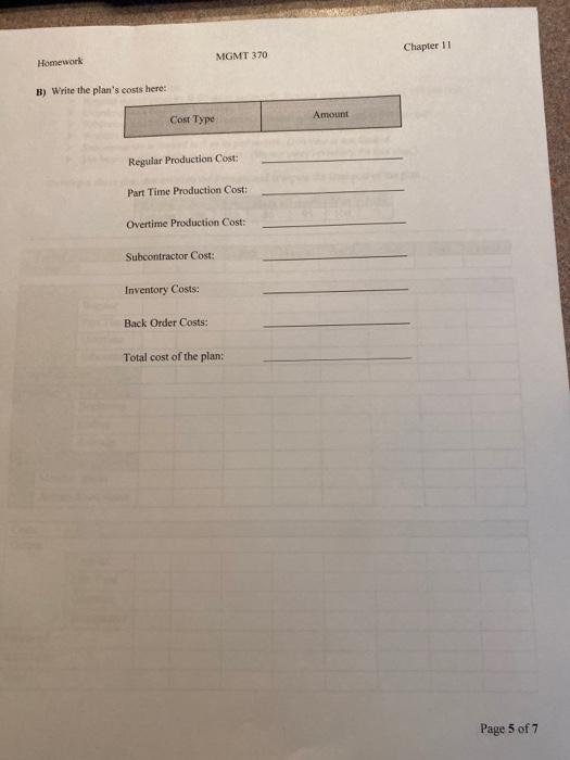 Solved Homework MGMT 370 Chapter 11 2. Manager Chris | Chegg.com