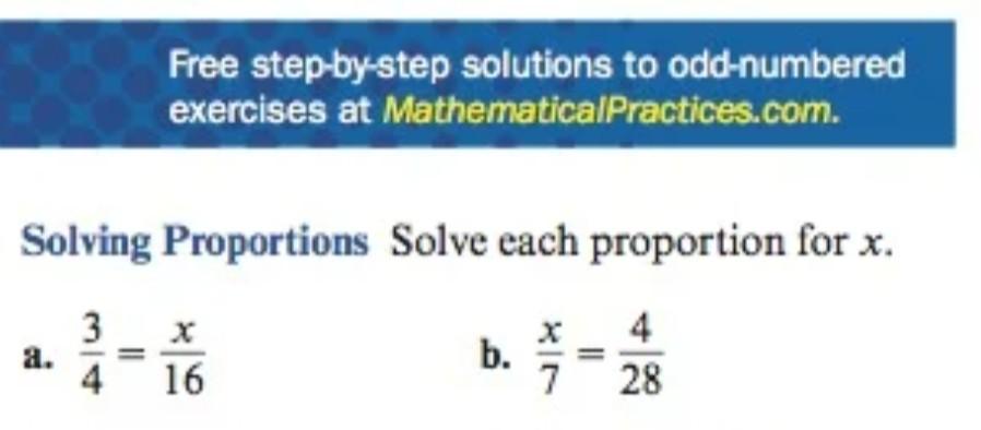 Solved Solving Proportions Solve Each Proportion For X A Chegg Com   Image 