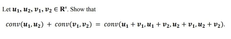 Solved Let U1, U2, V1, V2 ER