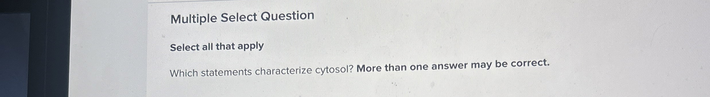 Solved Multiple Select QuestionSelect all that applyWhich | Chegg.com
