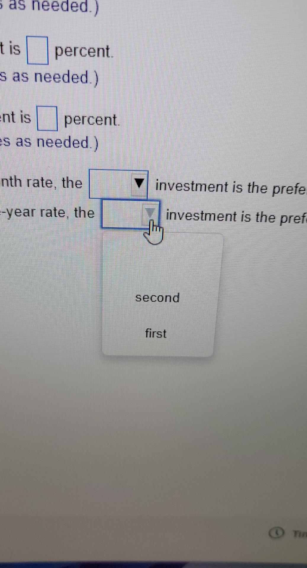 Solved You are comparing two investments. The first pays 3 | Chegg.com