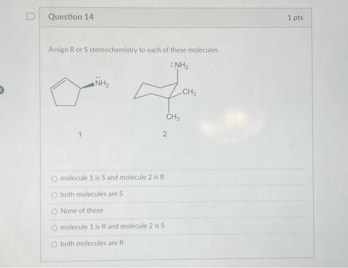 Solved Assign R or S stereochemistry to each of these | Chegg.com