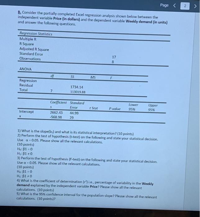 Solved Page A. A factorial experiment involving 3 levels of | Chegg.com