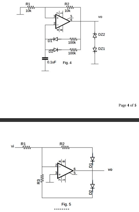 Draw and explain the VTC of the circuit shown in Fig. | Chegg.com