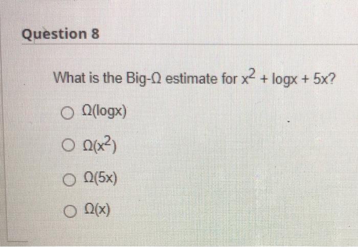 What Is The Big O Mean