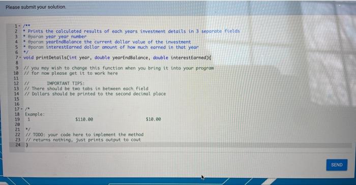 Solved Instructions Before you submit your project code, you | Chegg.com