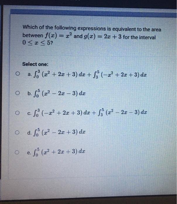 Solved Which Of The Following Expressions Is Equivalent To Chegg Com