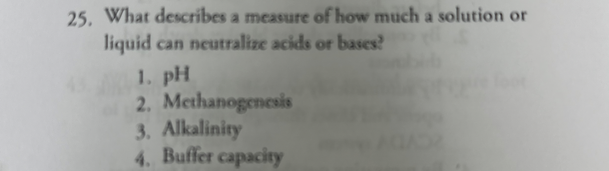 Solved What describes a measure of how much a solution | Chegg.com