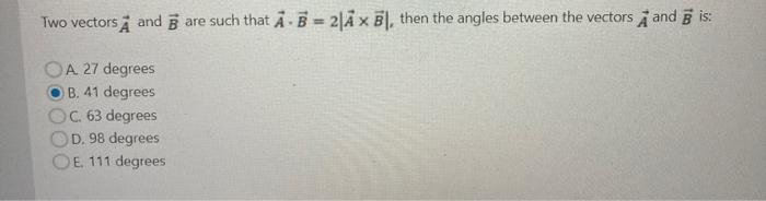 Solved A 2i 5j 2ĩ And 8 59 23 3 Find The Magnit Chegg Com