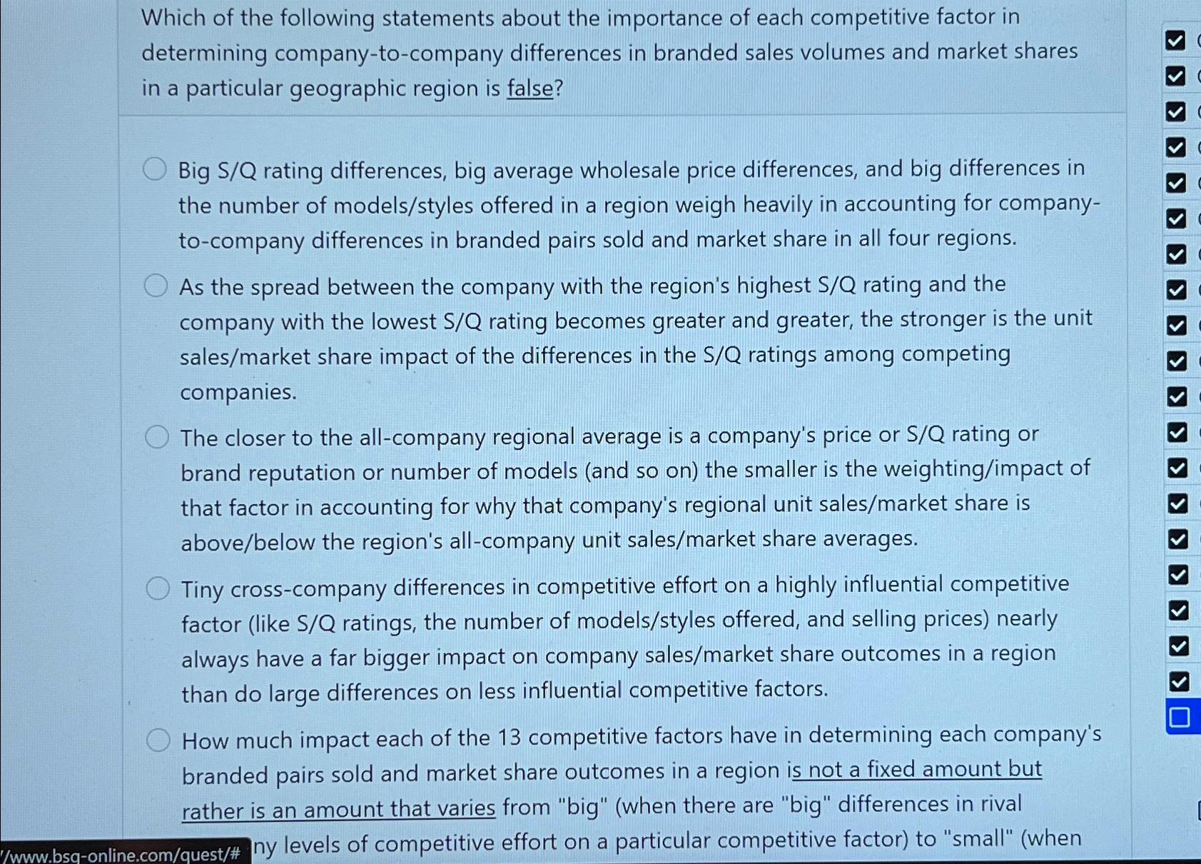 Solved Which of the following statements about the | Chegg.com