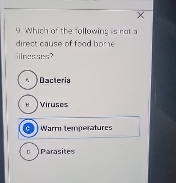 Solved Which of the following is not a direct cause of | Chegg.com