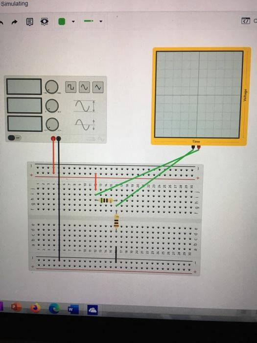 Solved Part 2 Function Generator Internal Resistance