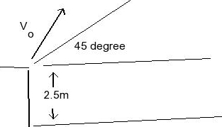 Solved A) A Long Jumper Leaves The Ground At 45 Degree Above 