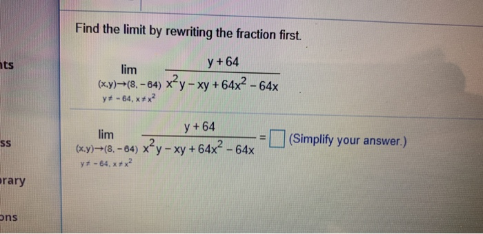 How to Simplify the Fraction 8/64 