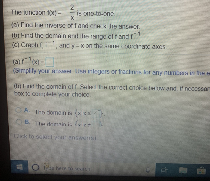 Solved Answer the questions about the following function. | Chegg.com