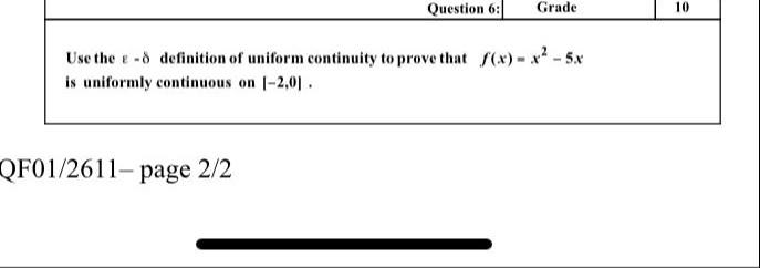 Question 6 Grade 10 Use The E D Definition Of Chegg Com