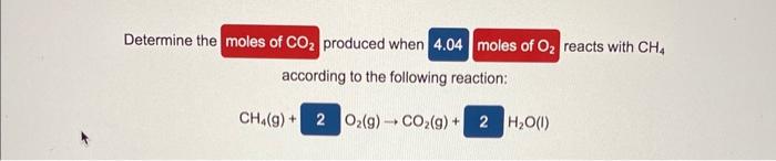 Solved Determine the according to the following reaction: | Chegg.com