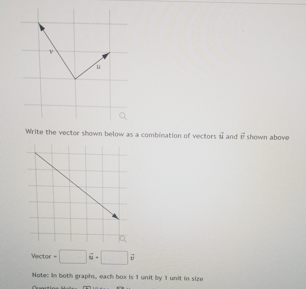 Solved ary tions Write the vector shown above in component  Chegg.com