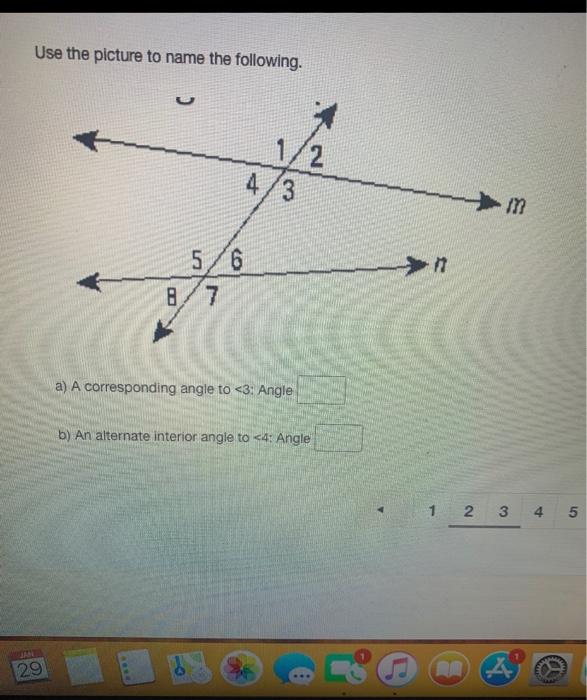 Solved Use The Picture To Name The Following 1 2 3 4 N Chegg Com   Image