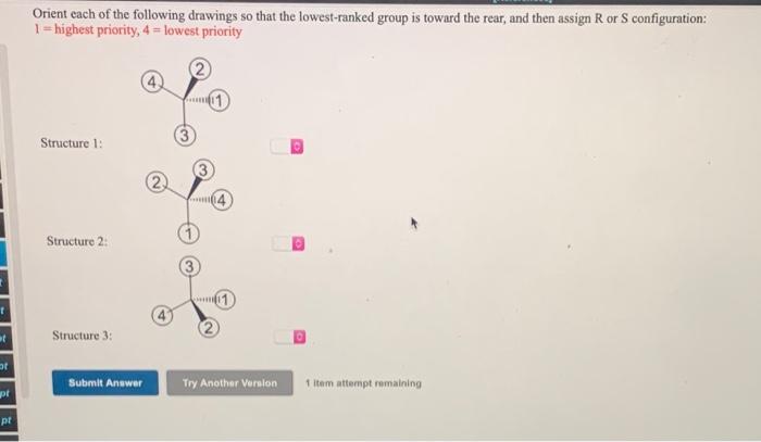 Solved Orient each of the following drawings so that the | Chegg.com