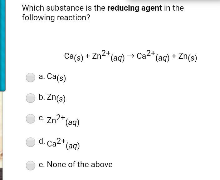 solved-which-substance-is-the-reducing-agent-in-the-chegg