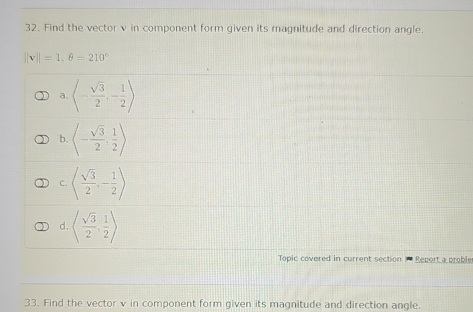 Solved 28. Find the unit vector that points in the same | Chegg.com