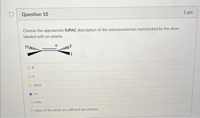 Solved Rank the following molecules in order of their | Chegg.com