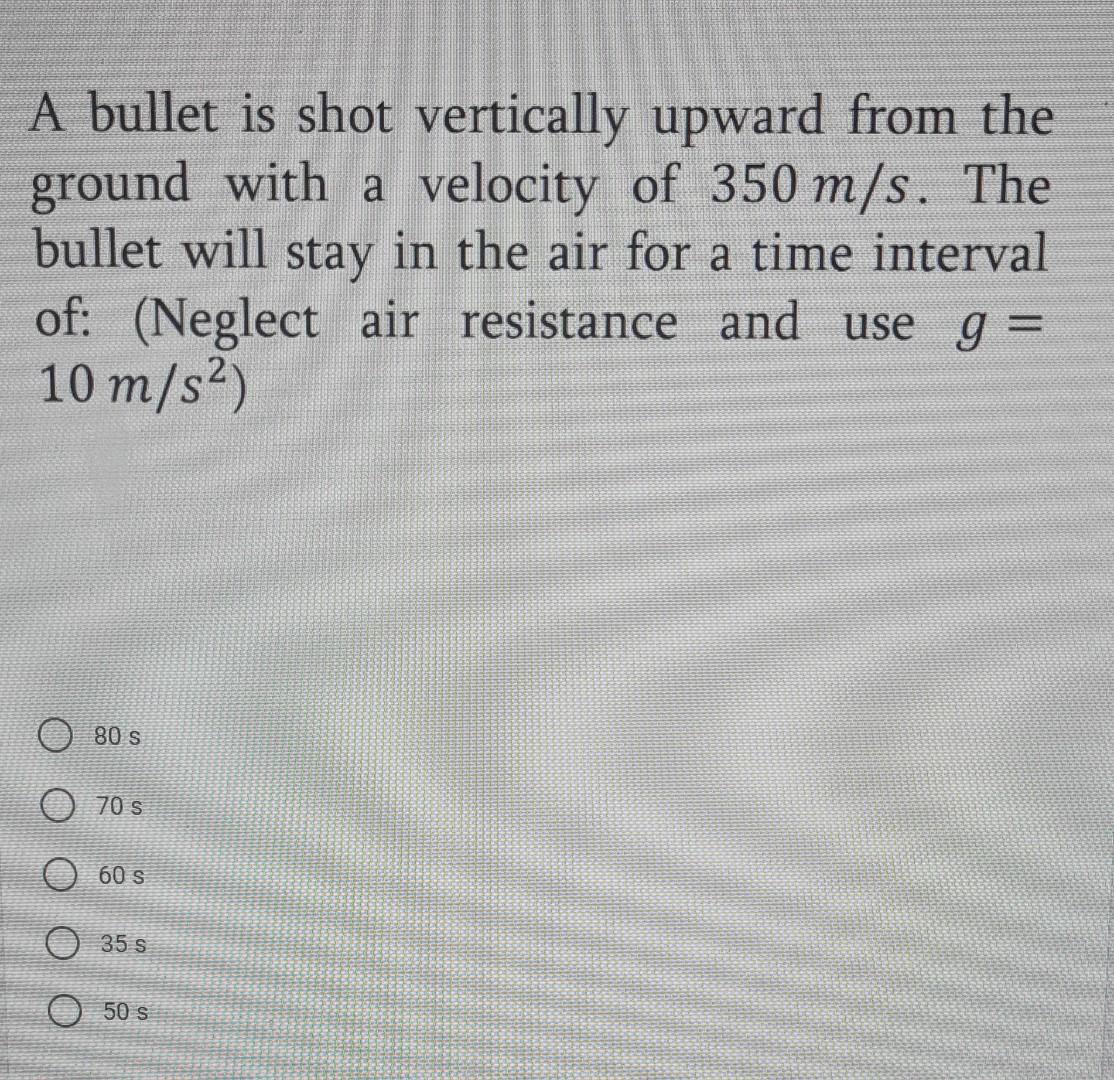 Solved A girl throws a ball upward with a velocity of 15