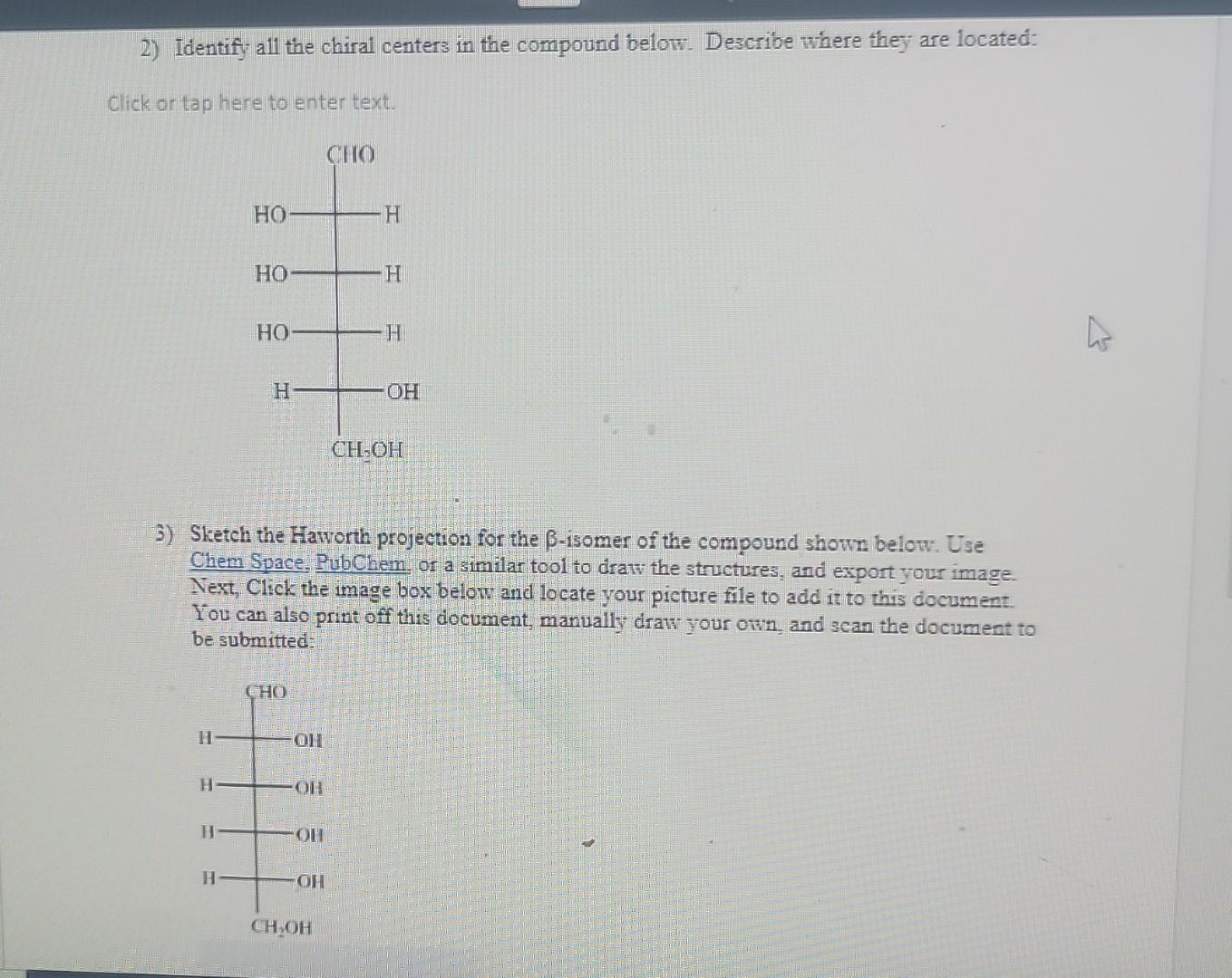 Solved 2) Identify All The Chiral Centers In The Compound | Chegg.com