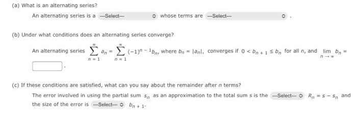 Solved i want the solution the (select)and solution (b) and | Chegg.com