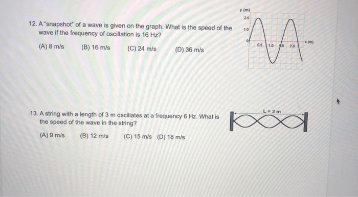 Solved 1 In A Wave The Distance Traveled By A Wave Duri Chegg Com