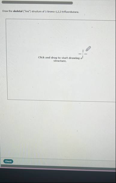 Solved Draw the skeletal (