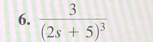 Solved In Problems 1-10, Determine The Inverse Laplace | Chegg.com