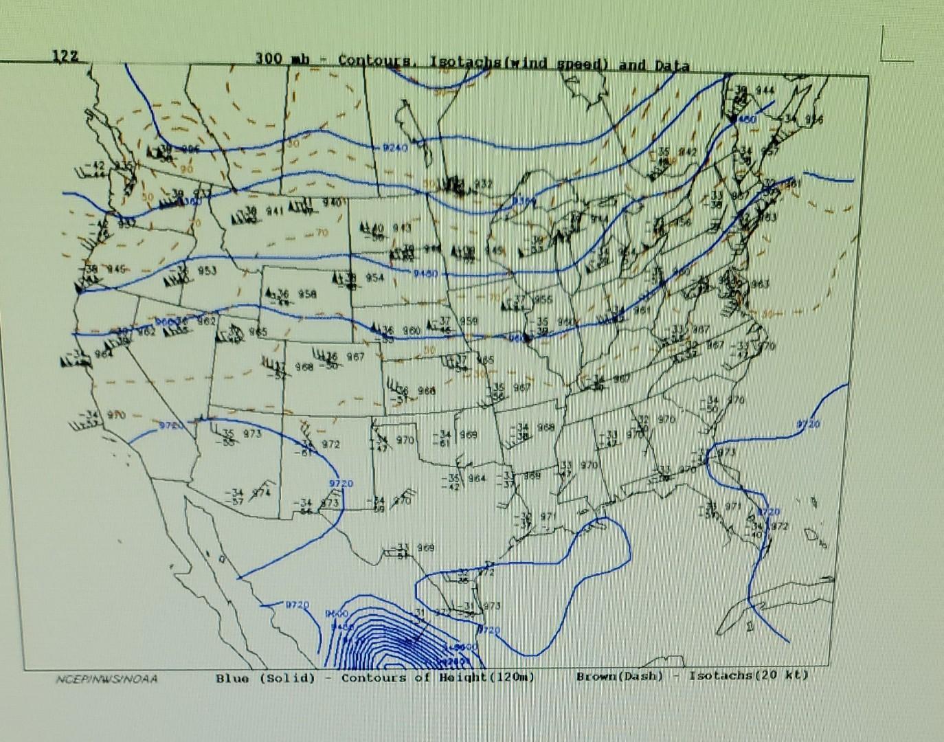 Solved Analyze the upper air charts and explain how wind in