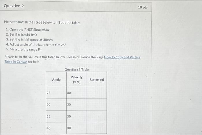 Solved Please follow all the steps below to fill out the | Chegg.com