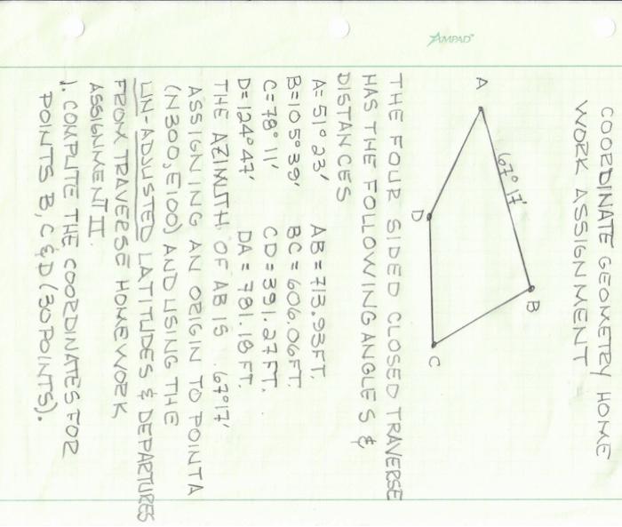 coordinate geometry assignment answers