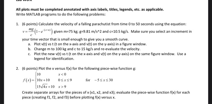 Solved Can Someone Please Do This In Matlab Using Simple Chegg Com