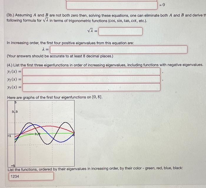 Solved Can you solve all the parts please, I tried many | Chegg.com