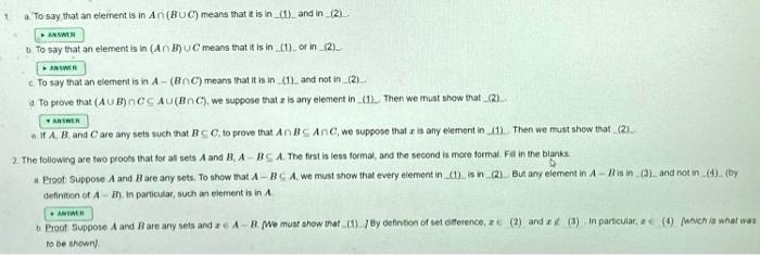 Solved - do ALL the problems that have ANSWER under them- | Chegg.com