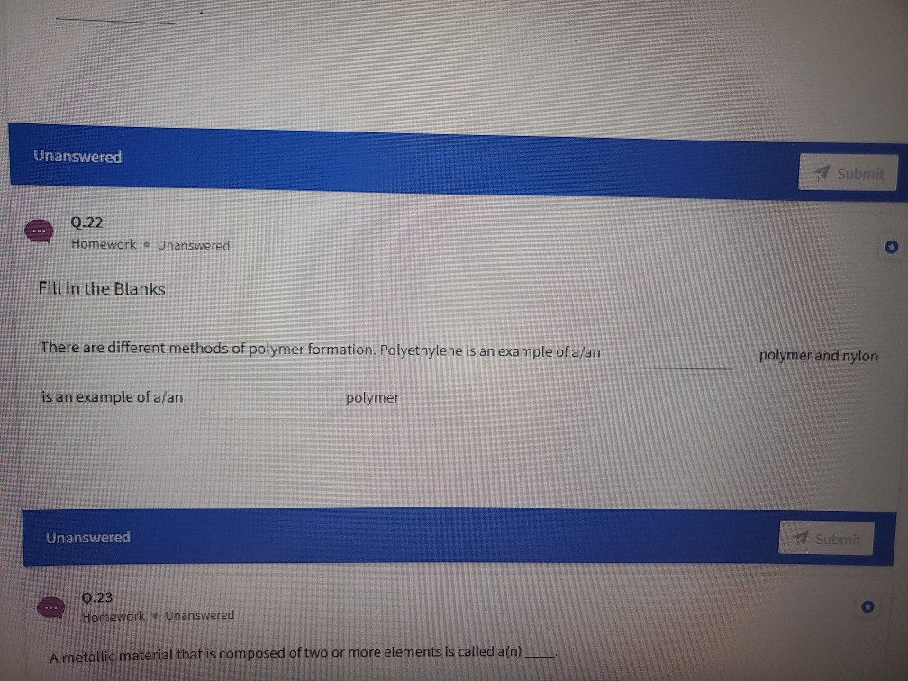 Solved PLEASE ANSWER ALL I UNDERSTAND THEY ARE | Chegg.com