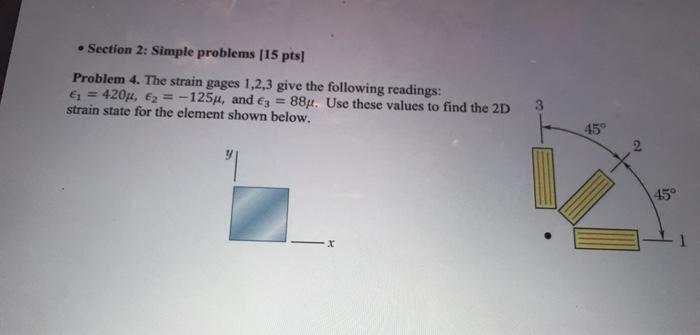Solved • Section 2: Simple problems (15 pts] Problem 4. The | Chegg.com