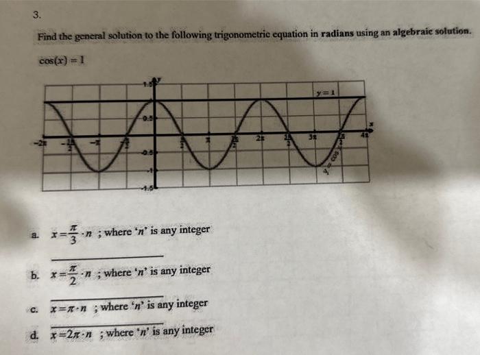 Solved Find the general solution to the following | Chegg.com