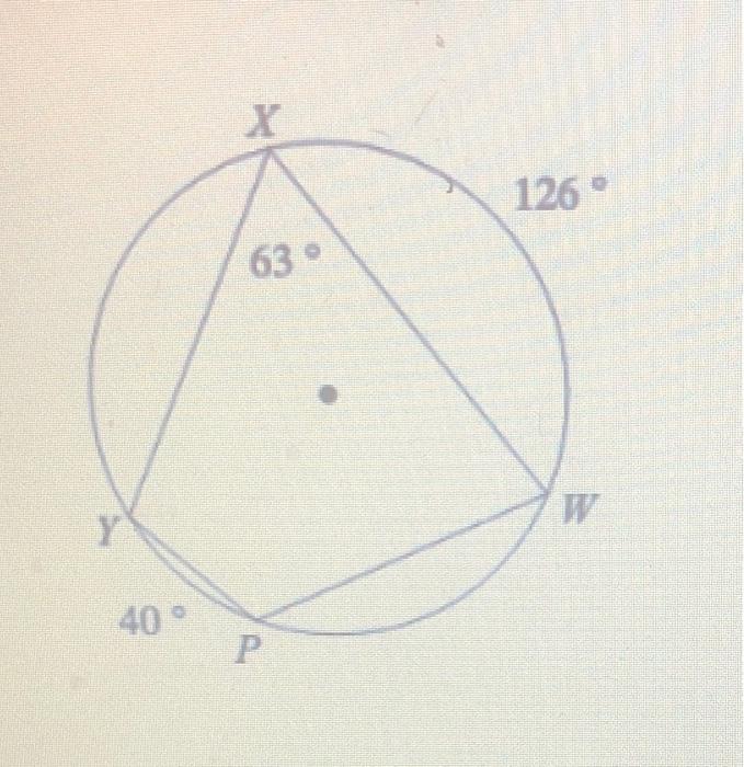 Solved please help find the measure of angle P please find | Chegg.com
