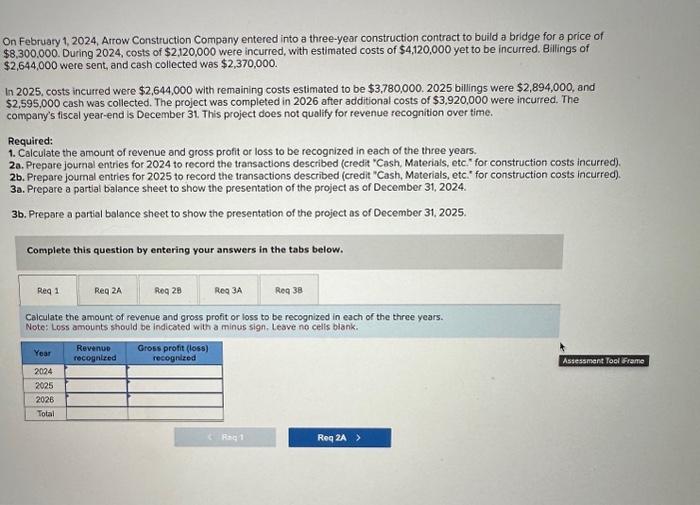 february-1-2024-arrow-construction-company-entered-chegg